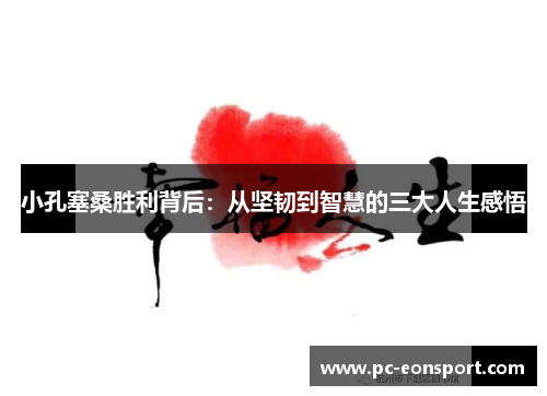 小孔塞桑胜利背后：从坚韧到智慧的三大人生感悟